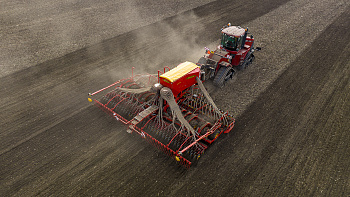 Väderstad увеличивает вместимость бункера зерновых сеялок Spirit